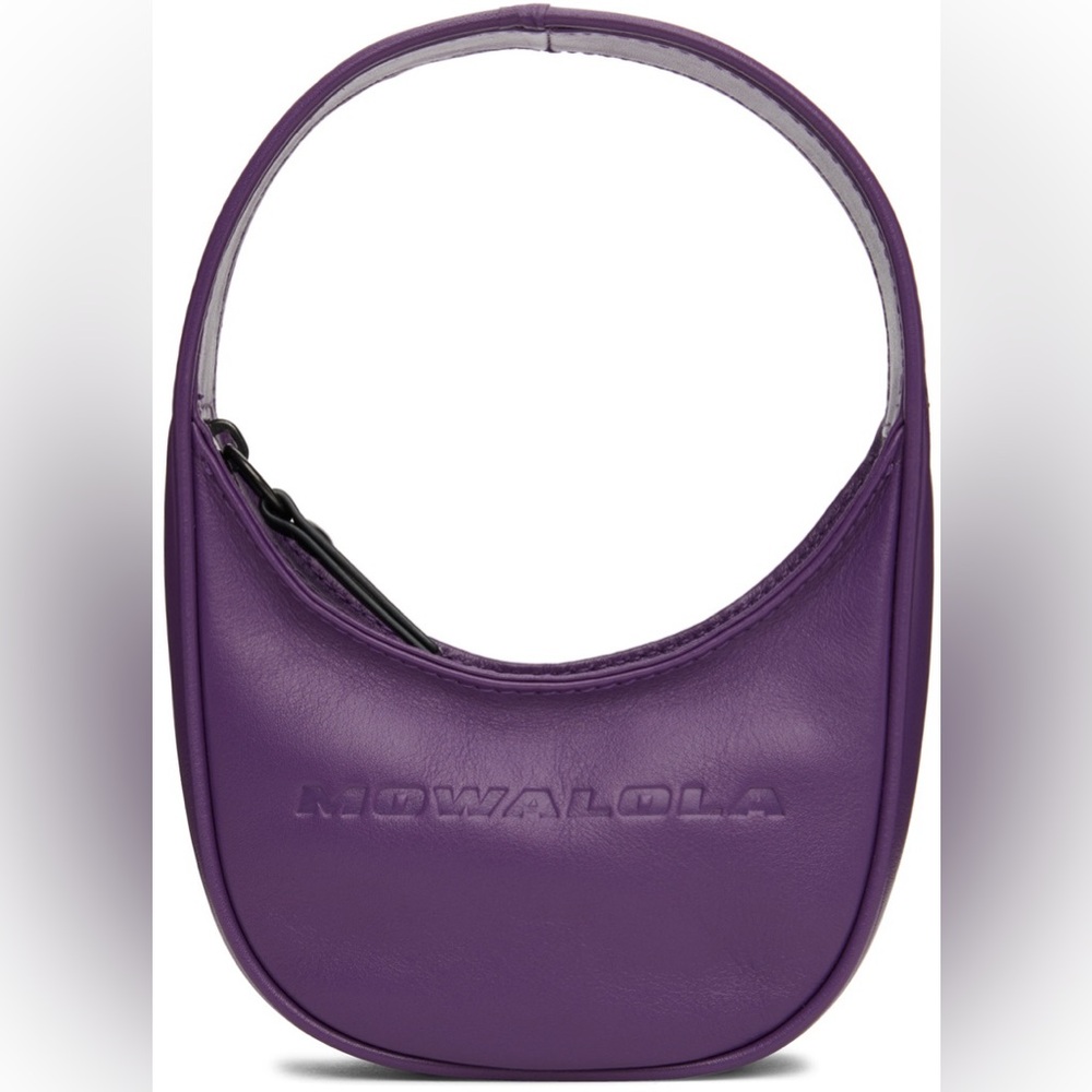 Mowalola Purple Medium Bundle Bag (GREAT CONDITION)